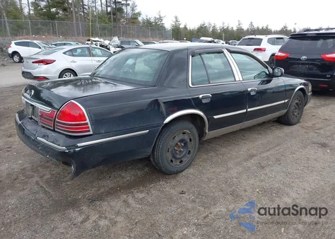 2004 Mercury Grand Marquis Gs из США, поврежденный, VIN 2MEFM74W14X627852